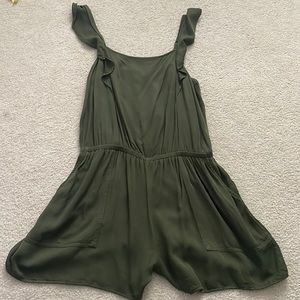 Old Navy Dark Green Romper - Medium